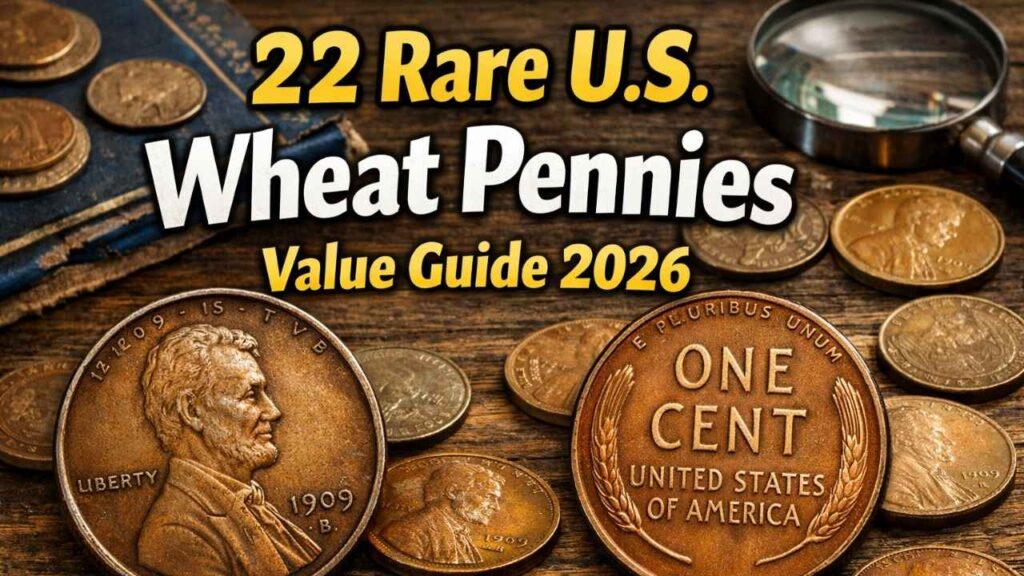 22 Rare U.S. Wheat Pennies Value Guide 2026: Chart, Mint Errors & Collector Identification
