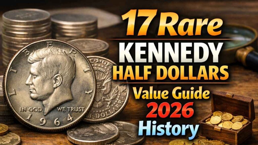 17 Rare Kennedy Half Dollars Value Guide 2026: History, Collector Tips & Investment Trends
