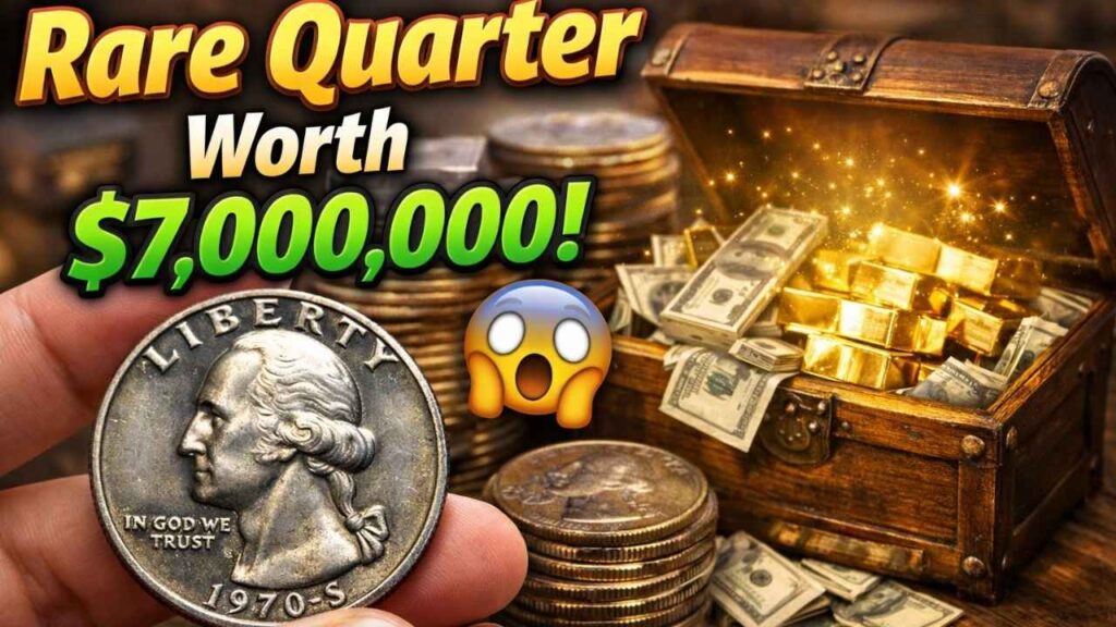 Rare Quarter Worth $7,000,000 – Sitting in Your Pocket?