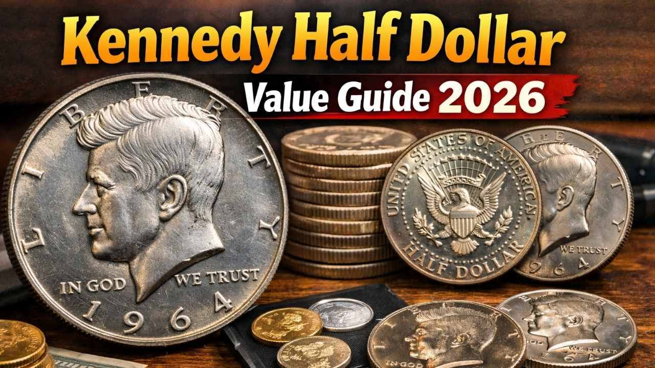 Kennedy Half Dollar Value Guide 2026: Prices, Chart & Rare Collector Trends