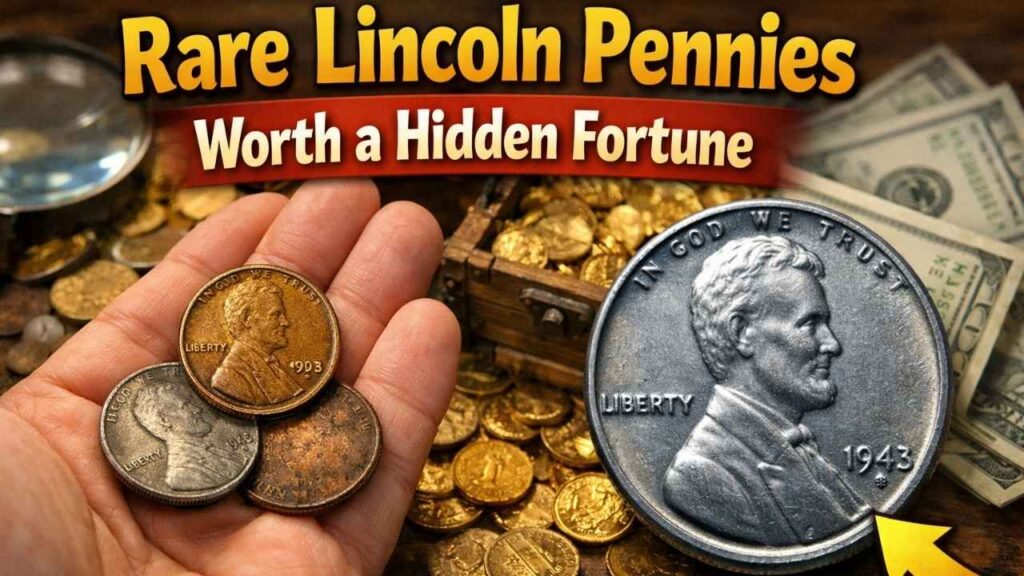Rare Lincoln Pennies Worth a Hidden Fortune – Don’t Spend These Valuable Coins in 2026