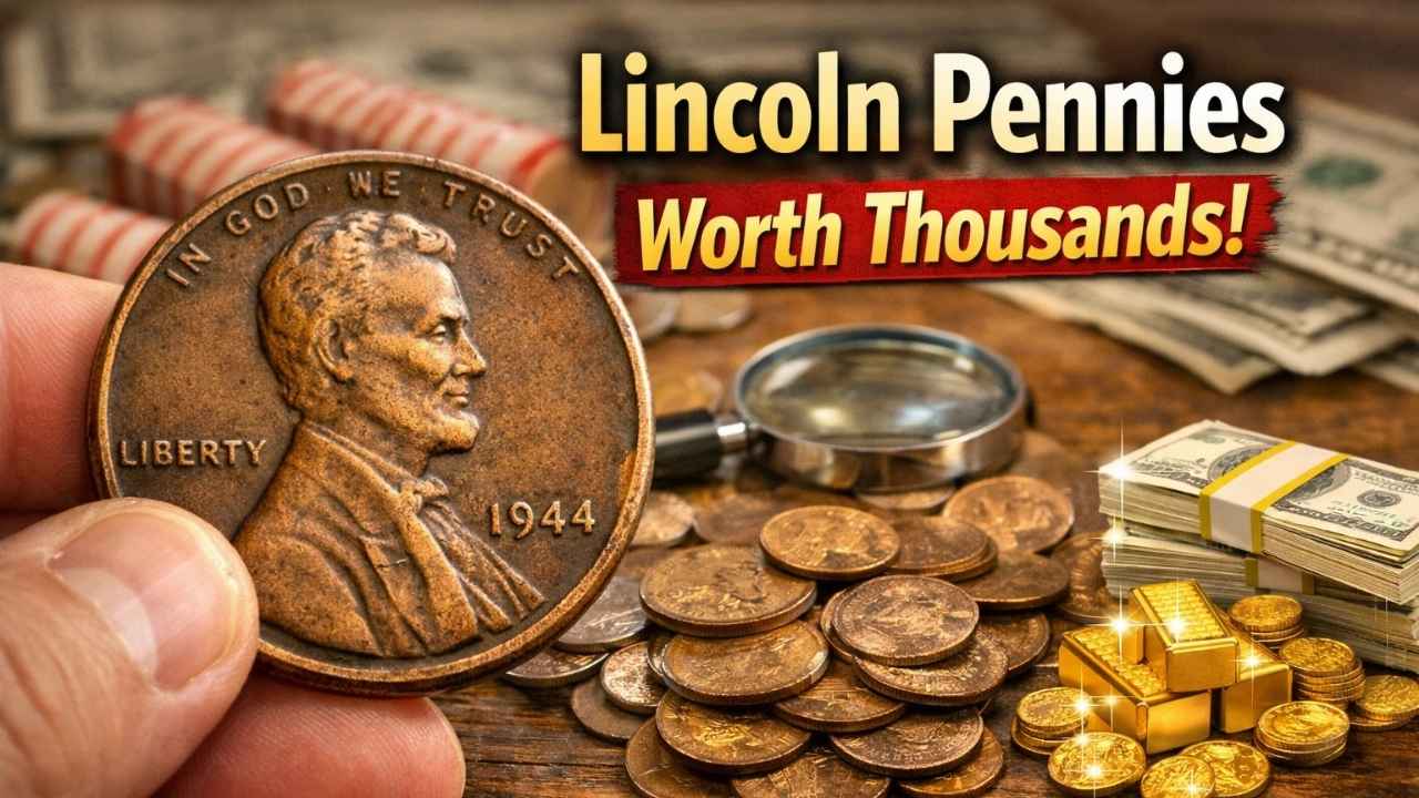 Rare Lincoln Pennies Worth Thousands Hidden Value in Your Pocket Change