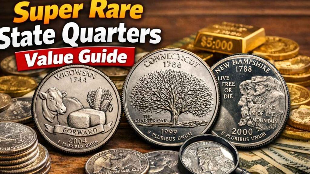 Super Rare State Quarters Value Guide 2026 – Discover Coins Worth a Fortune