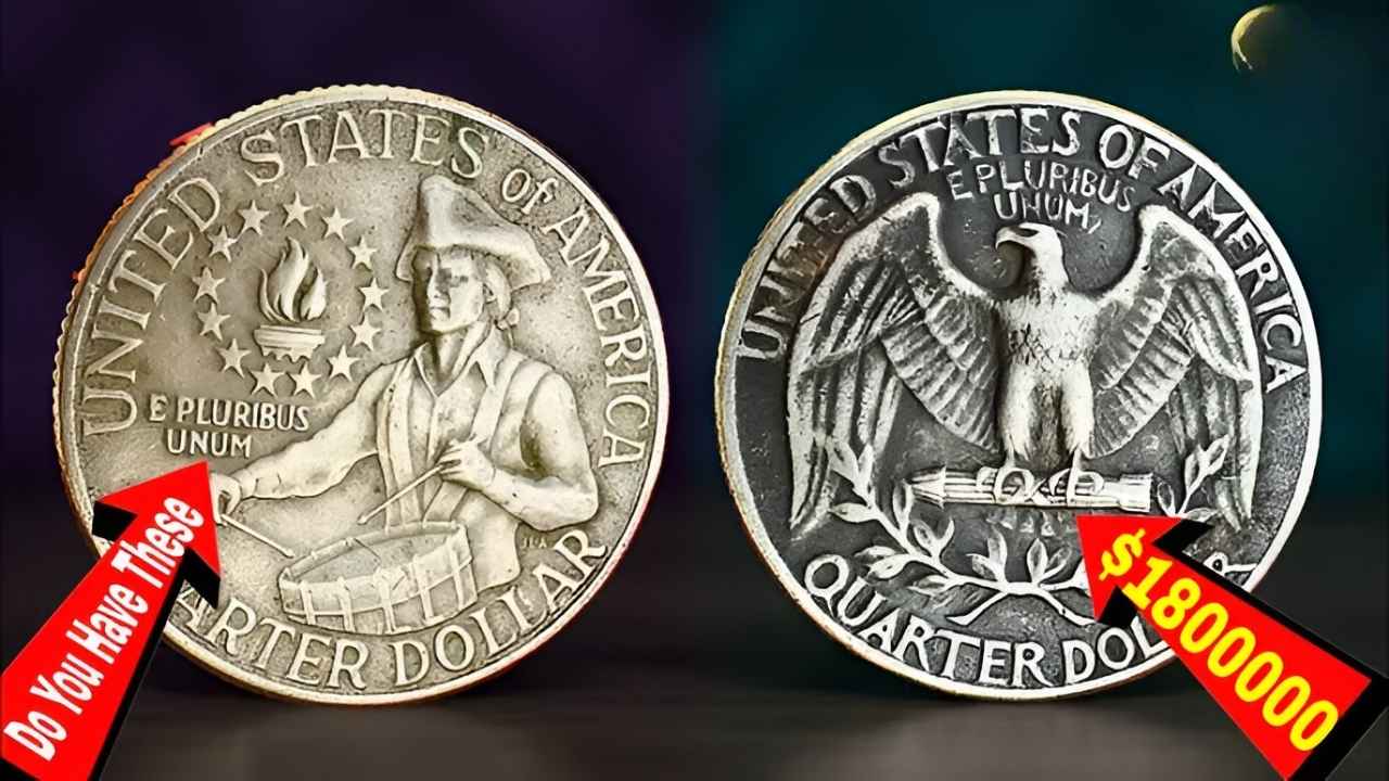 5 Old USA Quarter Dollar Coins Worth $262,000+ Found in Pocket Change