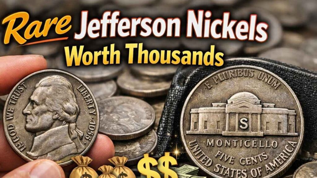 10 Rare Jefferson Nickels Worth Thousands – Collector’s Value Guide