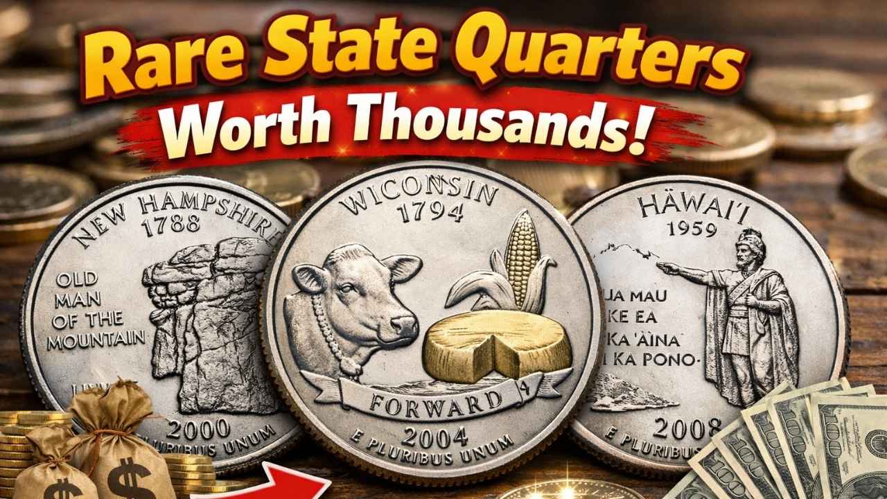 Rare State Quarters Worth Thousands Updated 2026 Coin Collecting Tips