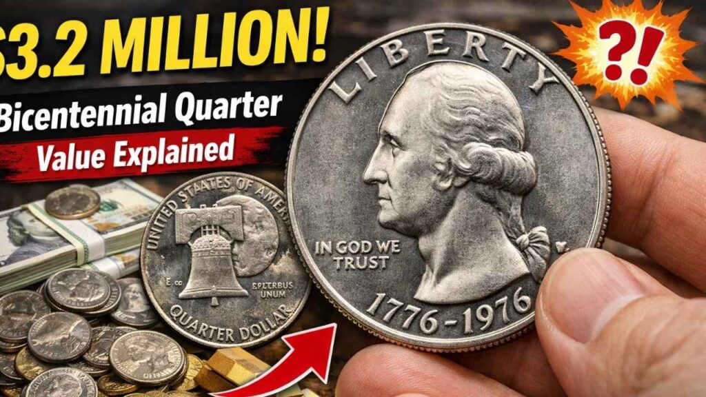 3.2 Million Bicentennial Quarter Value Explained: Why This 1776 1976 Coin Is So Rare