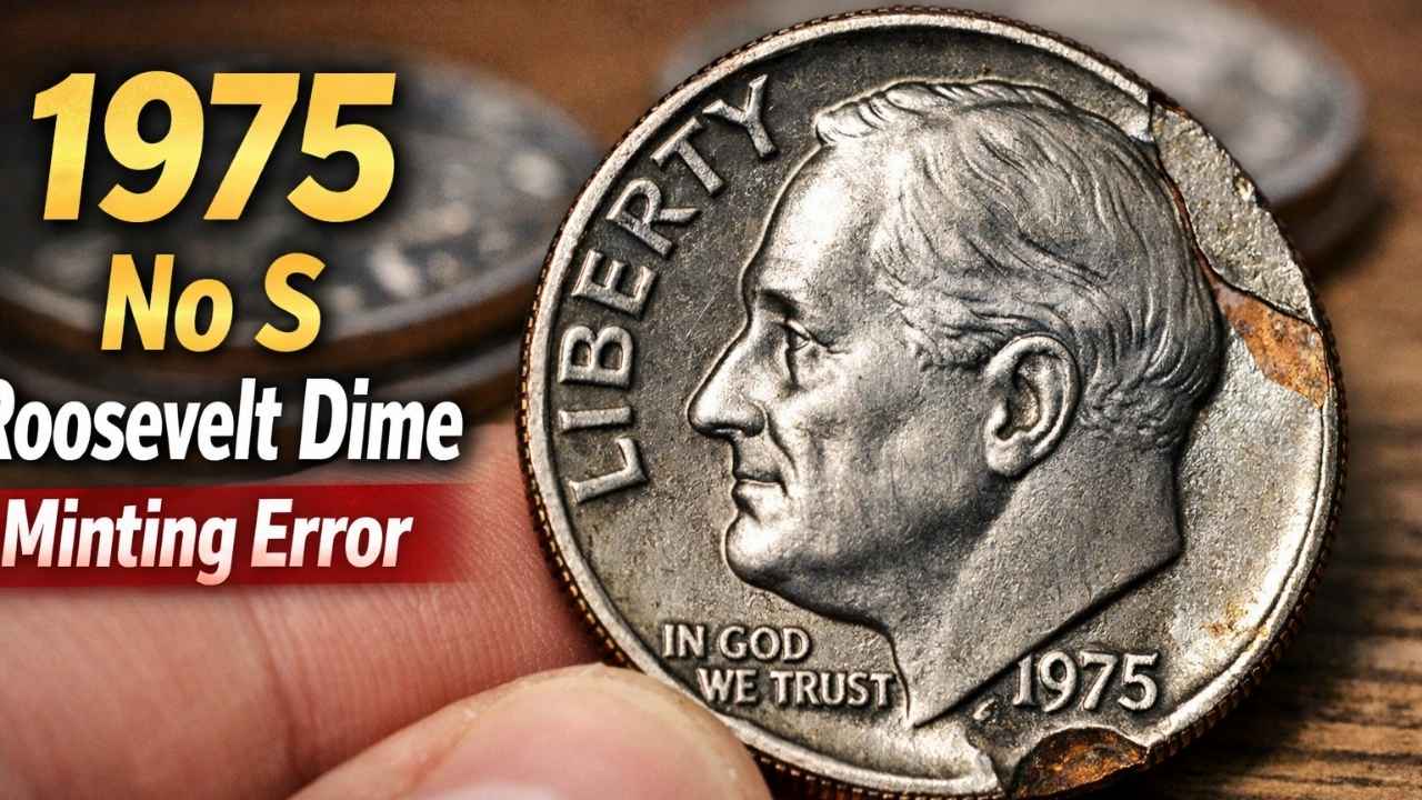 Rare 1975 No S Roosevelt Dime Minting Error Collector Value and Auction Records Explained