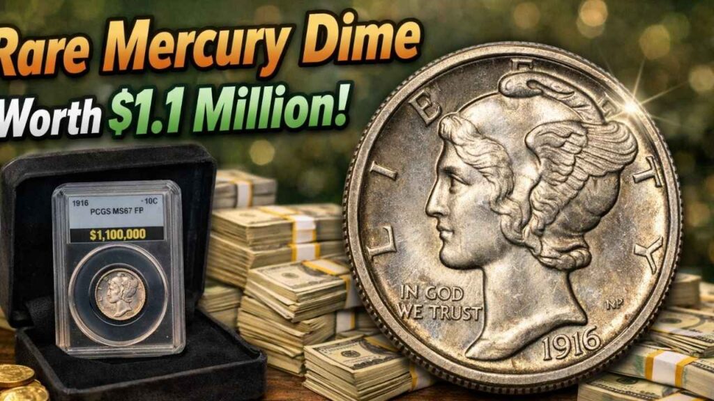 Rare Mercury Dime Worth $1.1 Million — The 109-Year-Old Coin Collectors Dream Of