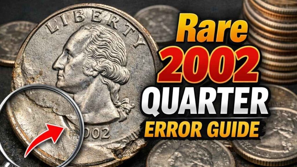 Rare 2002 Quarter Error Guide Coins That Could Be Worth Thousands