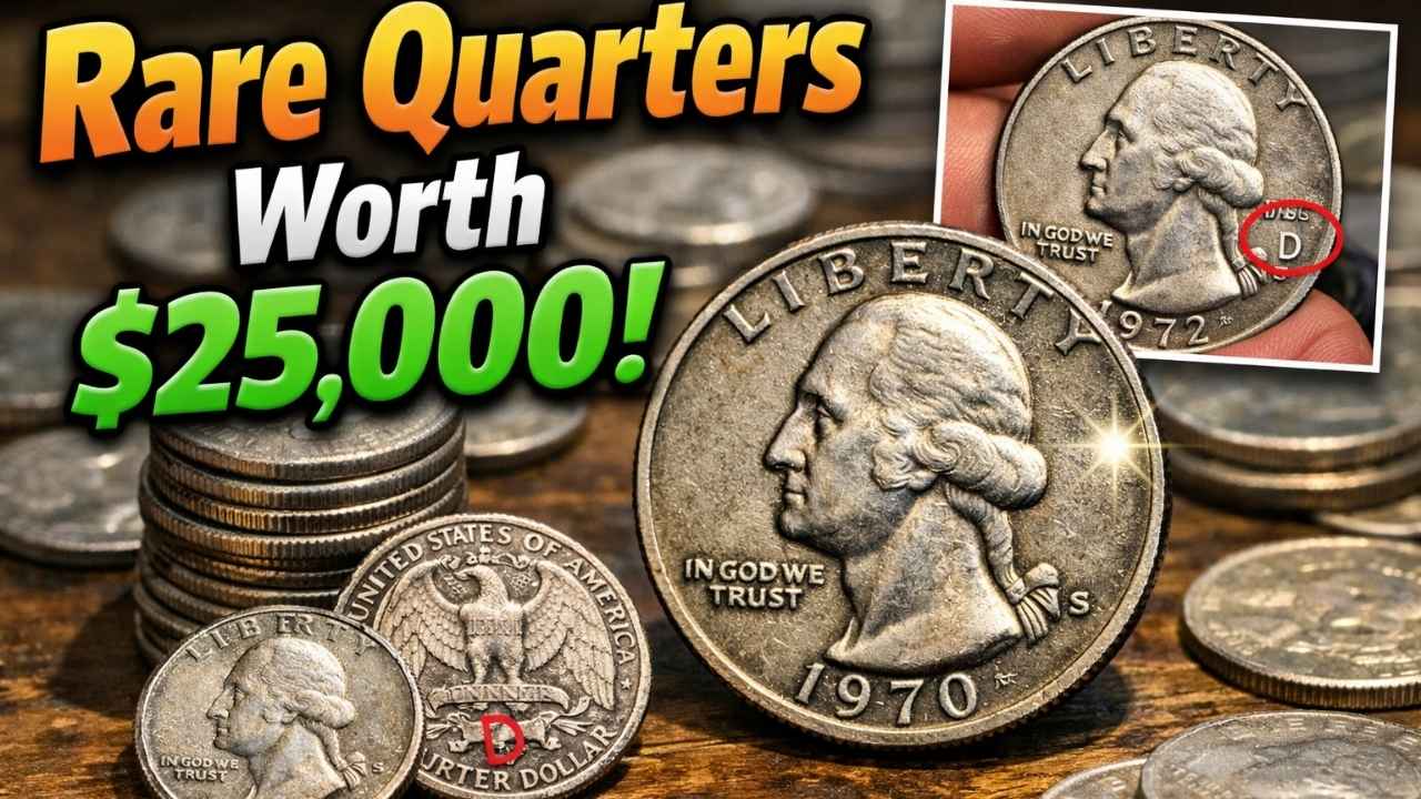 Rare Quarters Worth $25,000 | Collector’s Hidden Change Treasures